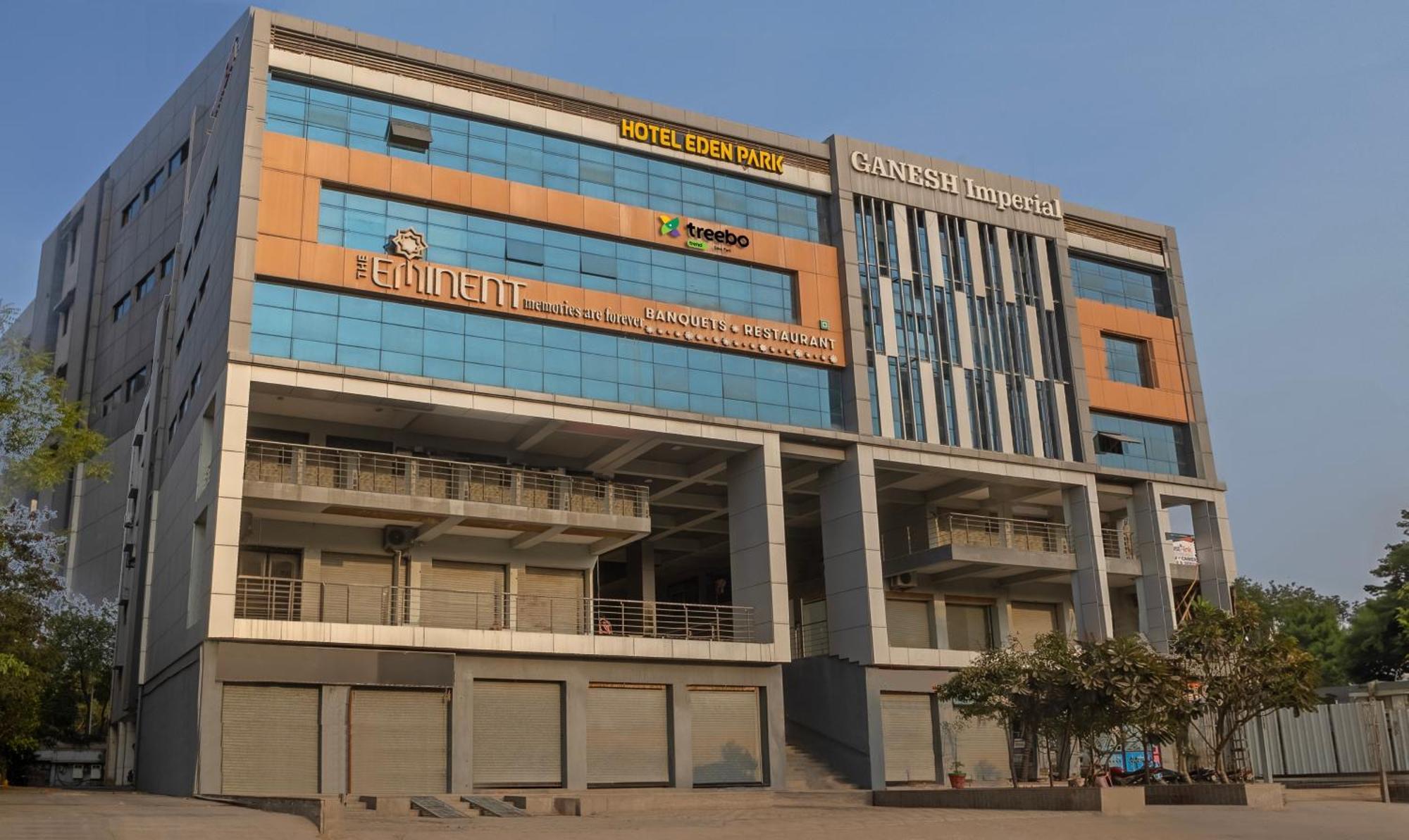 Treebo Eden Park, Ahmedabad Hotell Watuwa Exteriör bild